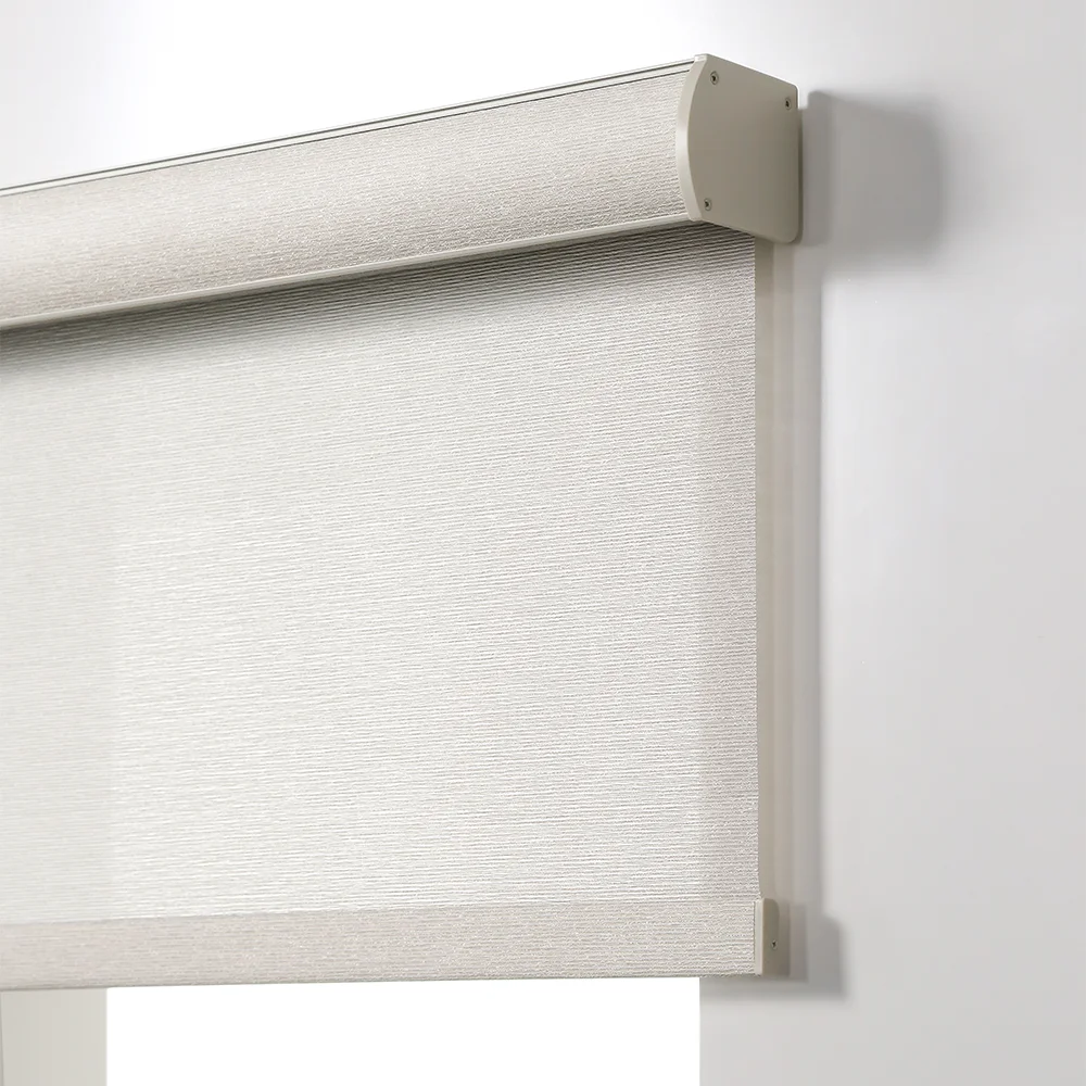 Non-perforated electric shutter full shading office home intelligent remote control automatic lifting custom curtains