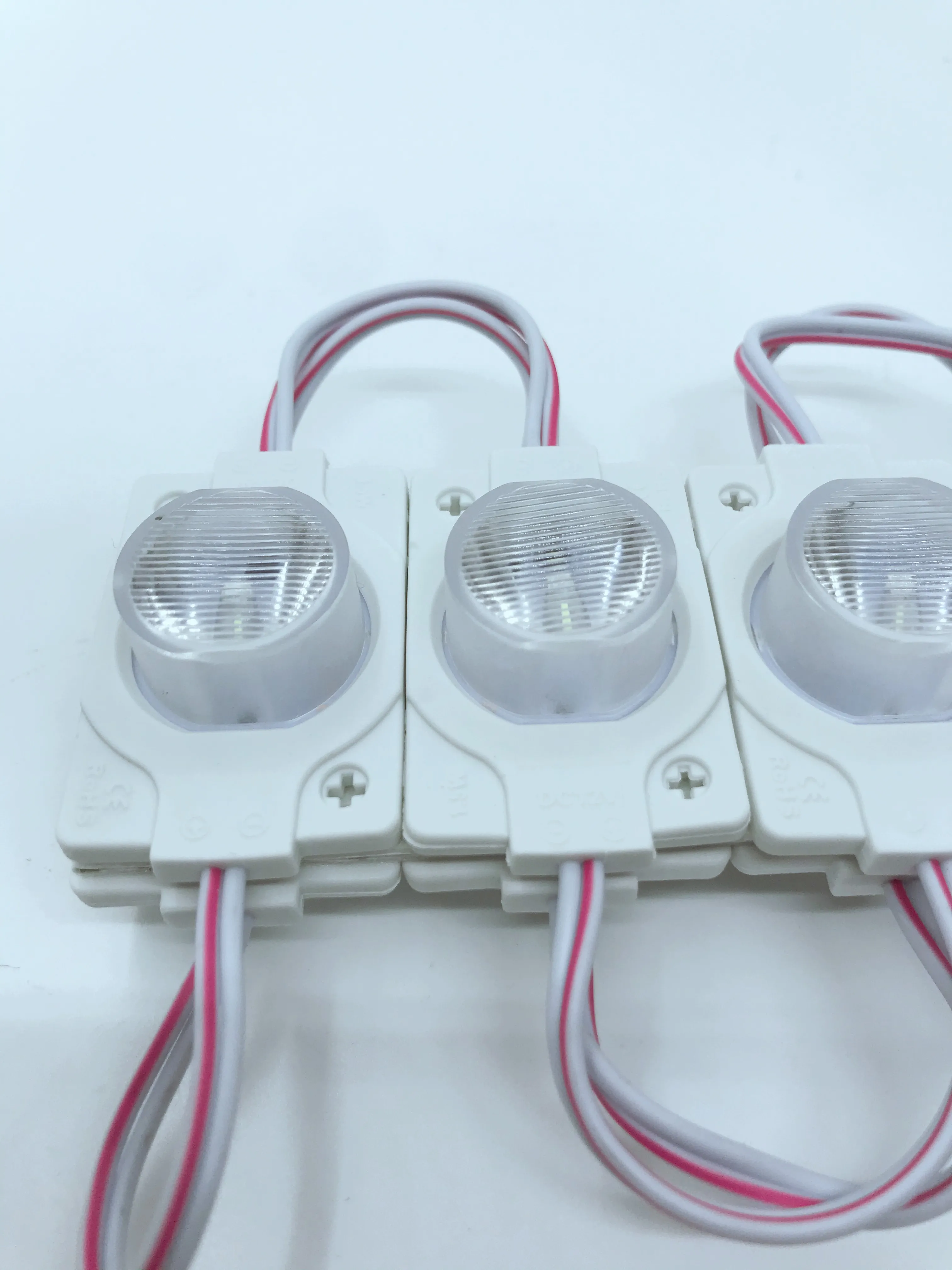 SMD2835 3030 ABS Injection Led Module With Lens For Side Light  DC12V/24V  kinds of   1 Chips 1.5W LED  Module