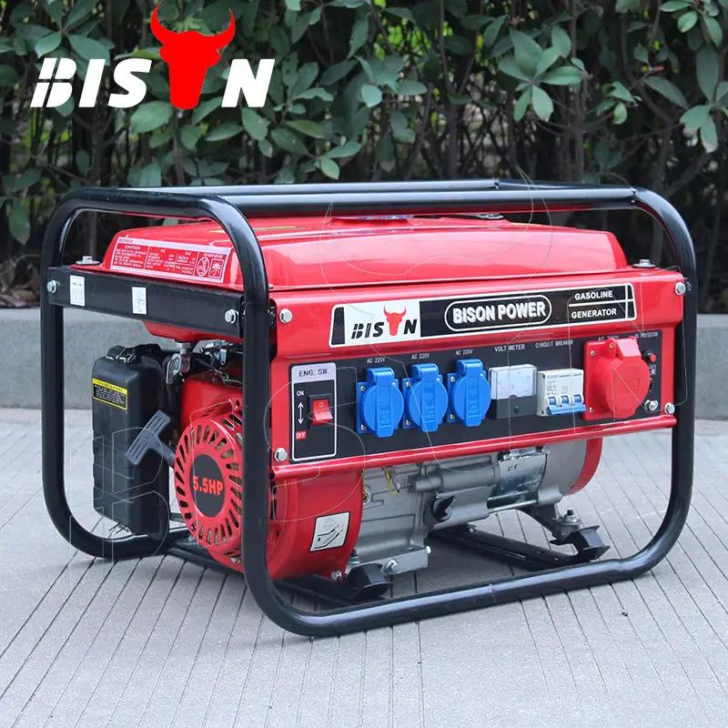 Bison suizo Kraft Sk 8500W generadores profesionales  eléctrico estilo Power 16Hp 7500W generador de gasolina