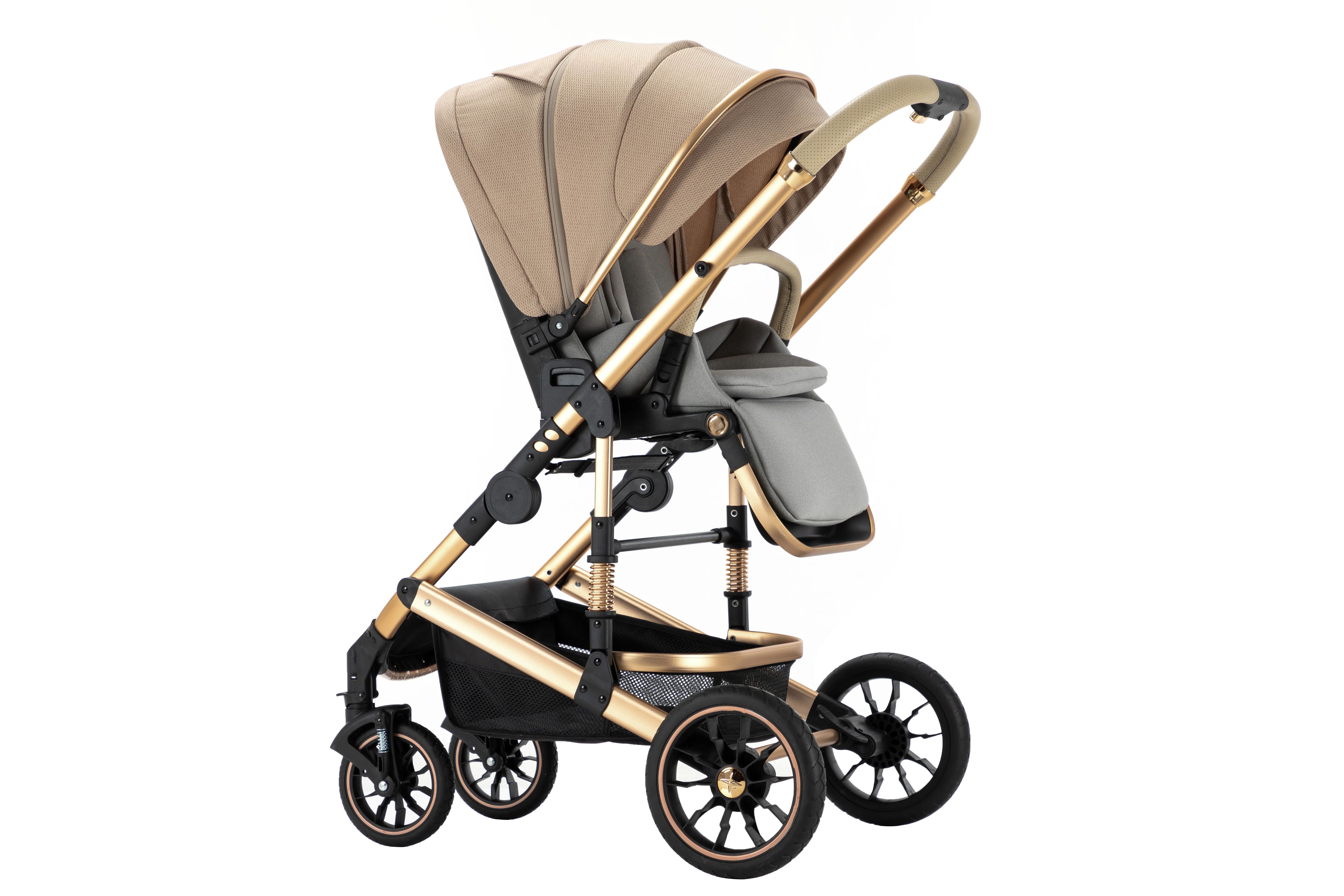 Factory price Baby stroller 3 in 1 customization baby plus baby stroller with car seat