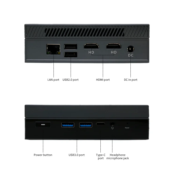 Goolton windows mini pc 4k Intel 11th gen N5105 Quad-core mini pc 8gb DDR4 for business