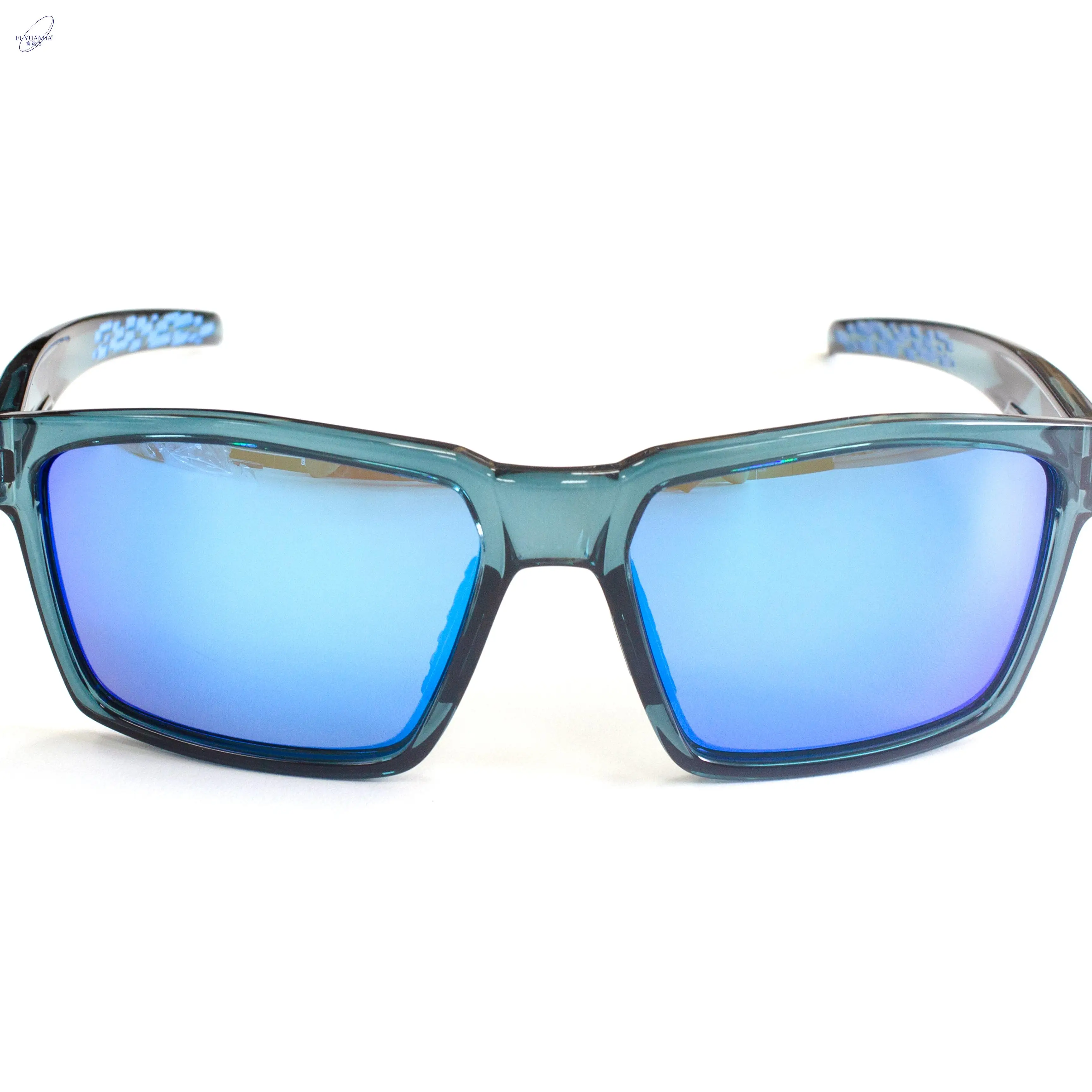 Black Square Anti-Tracking Spy Sunglasses with Rear View Gear Toy Spy Glasses with Sun Feature and Logo on Lens