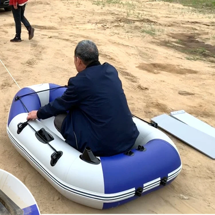 Hot Selling Inflatable Water Rowing Boat Air Folding Kayak For 3-4 Persons