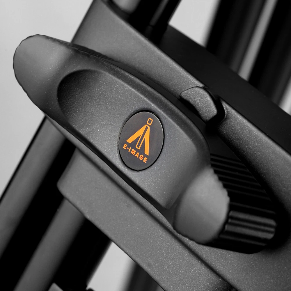 E-IMAGE  EG20A 100mm bowl Professional Aluminum Video Tripod with fluid head for broadcasting video shooting