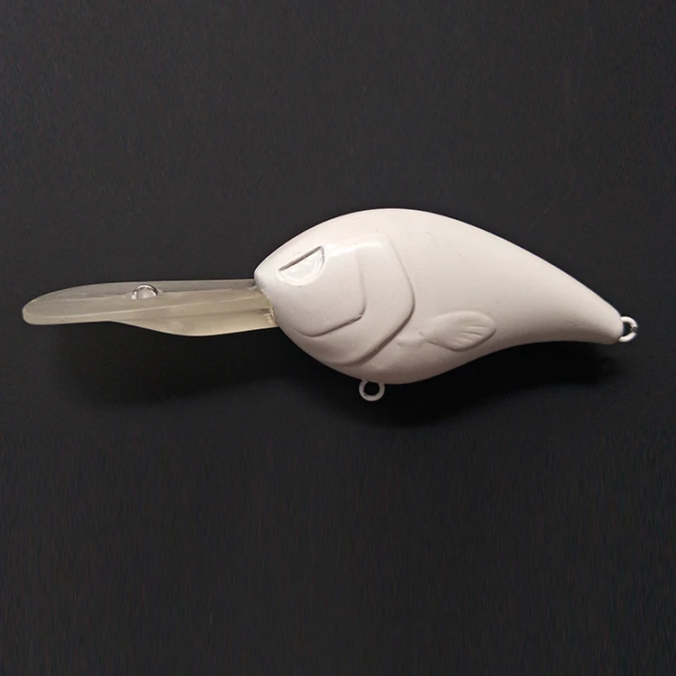 Wholesale supply 15cm 43g large fishing lure unpainted body blank Hard Crank Bait long lip Lifelike fish tools