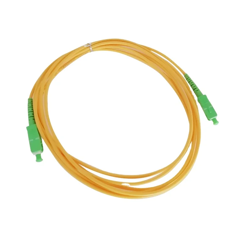 FTTH   Single Mode Simplex SC/ APC 9/125 2M 3M fiber optic patchcord