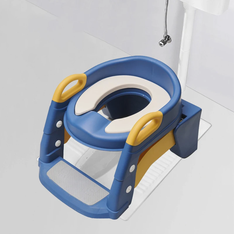 2-in-1 Plastic portable kids baby potty training children toilet seat with step stool ladder