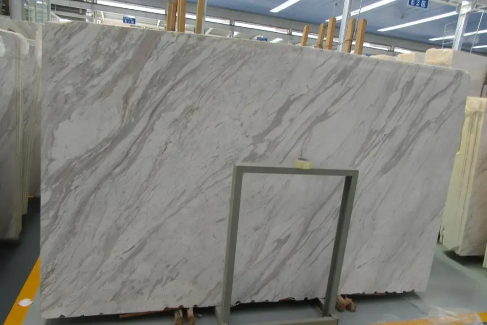 Polished Volakas Ajax White Marble Tile Sale White Marble Slab Interior Decoration