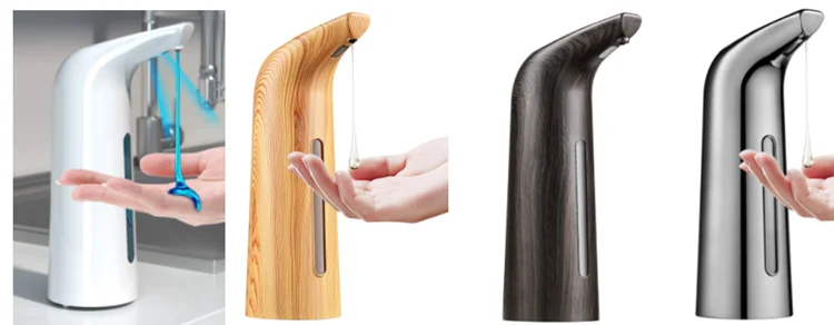 
Bathroom Touchless Electric Hand Liquid Soap Dispensers 400 ml Touchless Automatic Soap Dispenser 