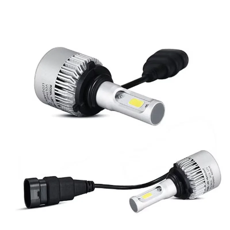 Auto H4 LED Lights with Integrated H7 H11 9006 Headlamps Modified Car Bulbs & Fan for RV Lighting Systems