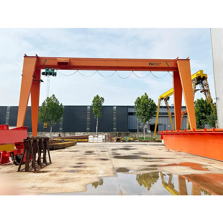 Container 10t/5t Electric Hoist Gantry Crane Truss Type Gantry Crane