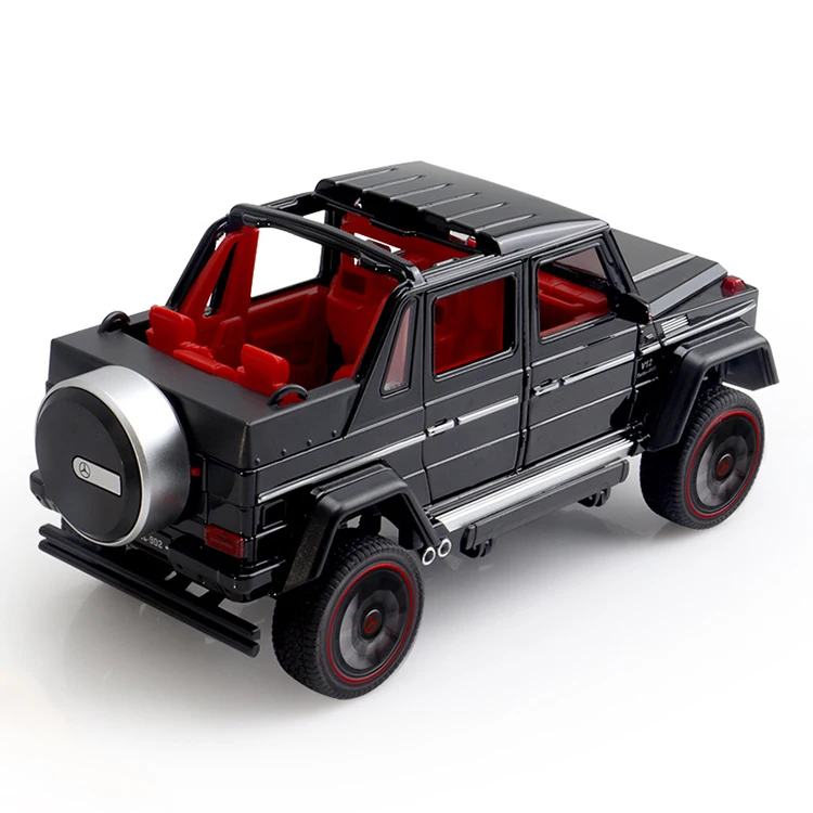 High Quality Simulation Vehicle Model Light Sound Pull Back Diecast Alloy Open Car Toys
