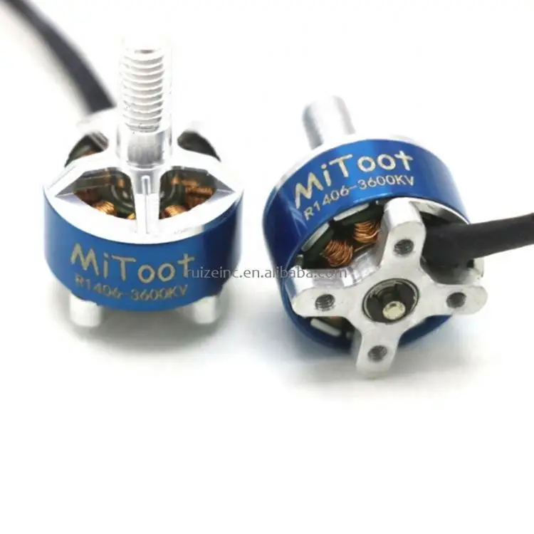 1406 3600KV 2-4S CW CCW Brushless Motor for RC Models Quadcopter Frame FPV Racing Drone