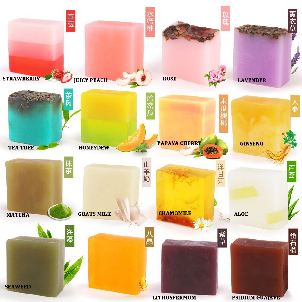 Customized 19 Colorful 100% Handmade Natural Pink Yoni Bar PH Balanced And Cleansing Bar Yoni Soap And Oil For Women