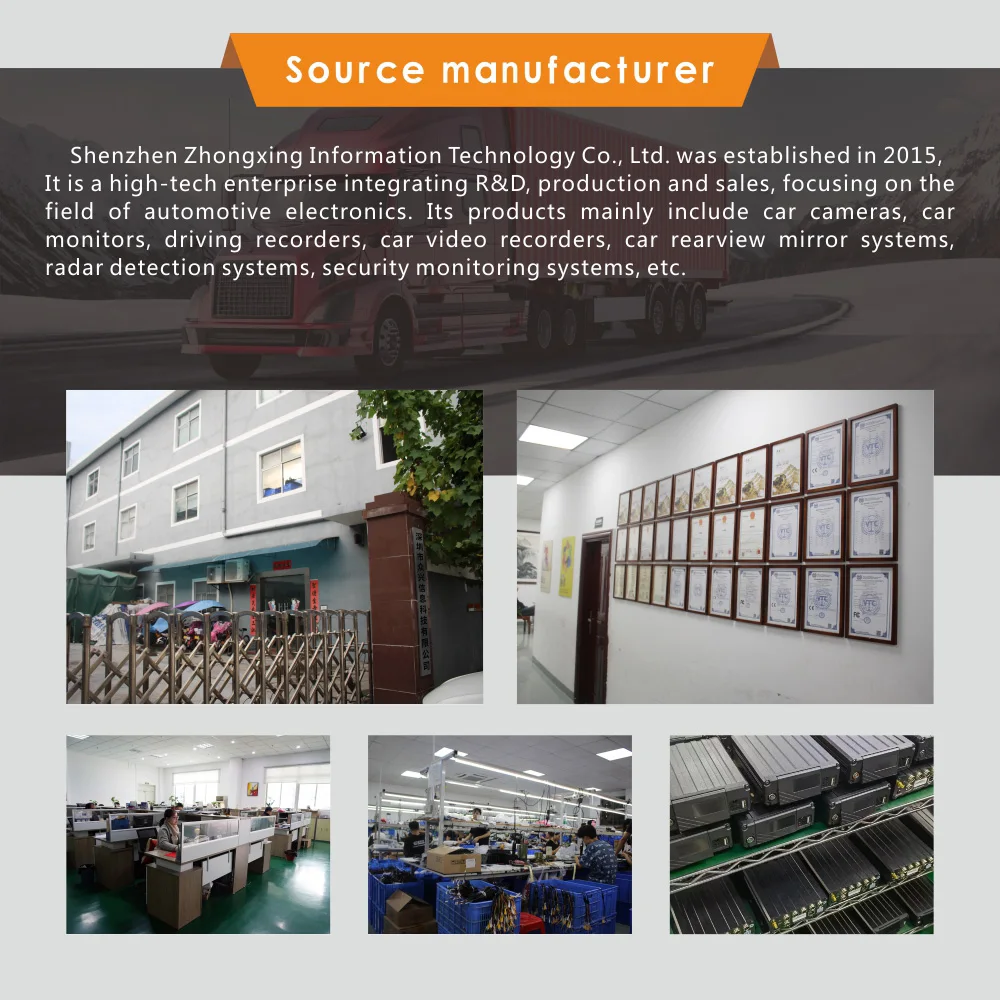 Camera Factory 12-36v Model Universal 150 Degree Rear View Car Camera For Car High Quality