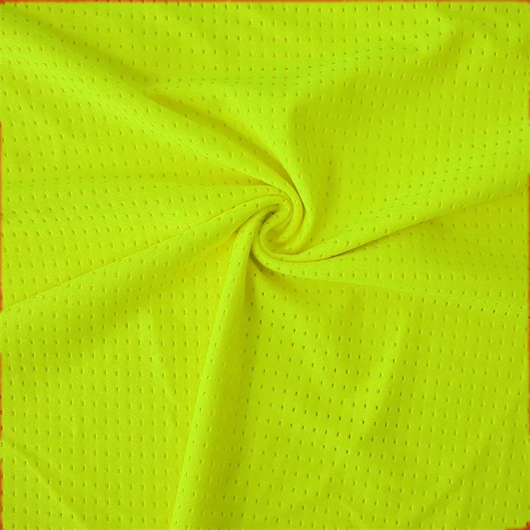 Net Mesh Spandex Nylon Fabric For T-shirts Lightweight Knit 160gsm Blazer Soccer Football Basketball Uniform Jerseys track suit