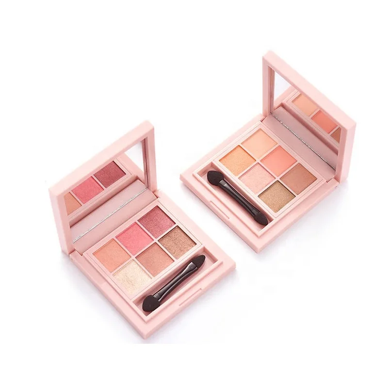 6 Colors Matte Eyes Effect  Makeup Eyeshadow Palette Private Label