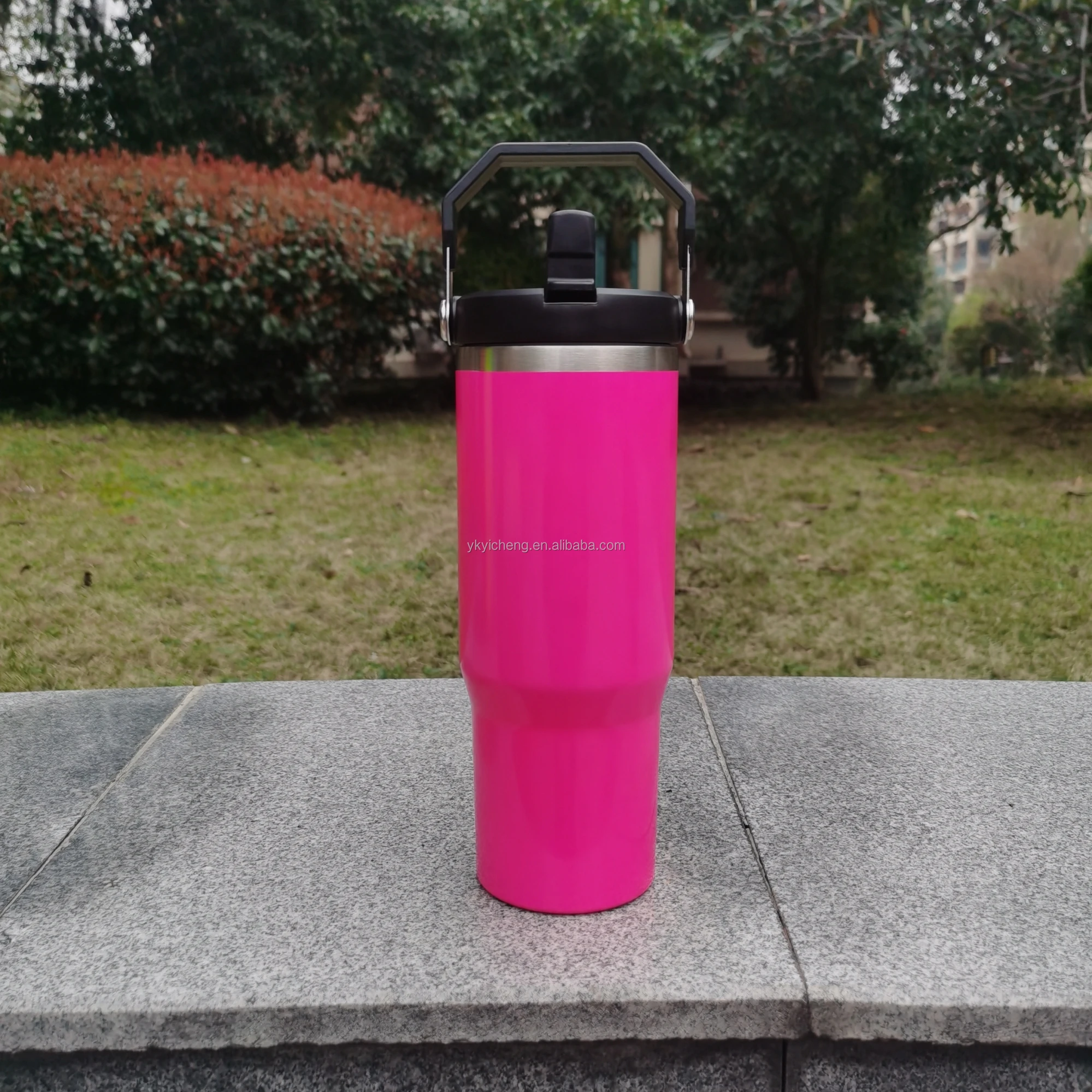 2024 Neon Pink Green Yellow Red Cups Blank Sublimation Neon Fluorescence 30oz gifts  Tumbler for Dye Sublimation Heat Press