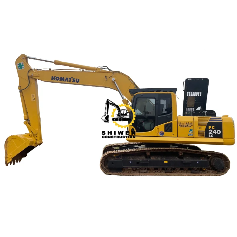 Б/у Komatsu PC240 экскаватора PC240LC-8 PC240-8 экскаватор для продажи средний долг строительные машины хит продаж есть на