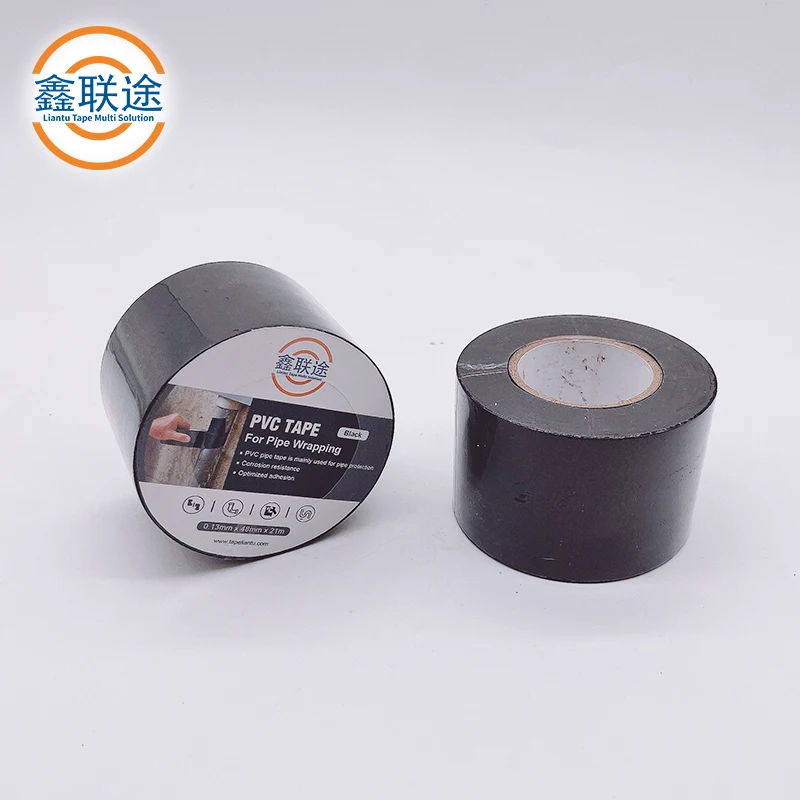 Heat Resistance Strong Adhesive PVC Duct Protection Repair Waterproof Pipe Wrapping Tape