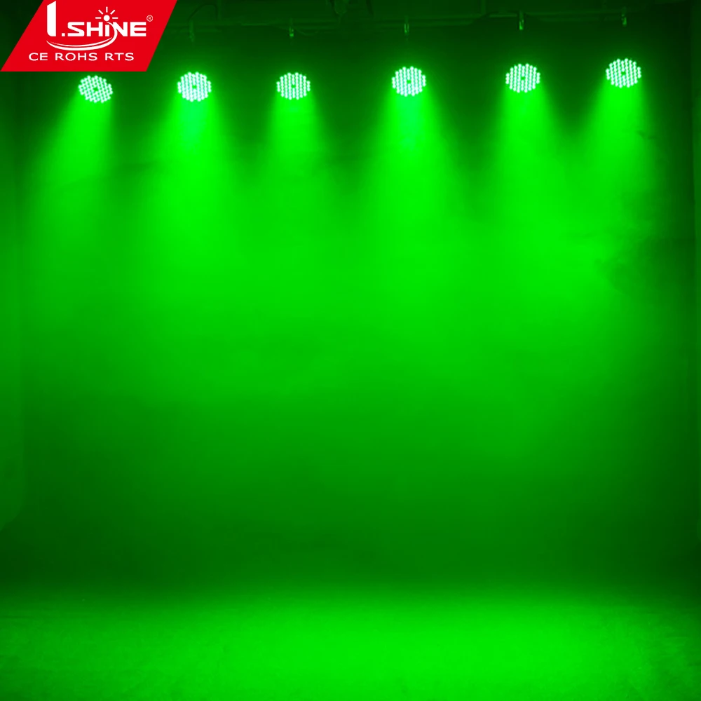 54 RGB leds par light wedding uplights christmas festival DJ disco parcan color dmx stage lighting decoration scan lamp