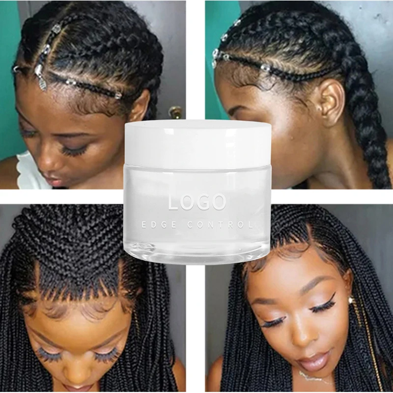 Собственная этикетка, полностью натуральные волосы, дополнительная фиксация, пользовательская этикетка, долговечный воск для контроля краев