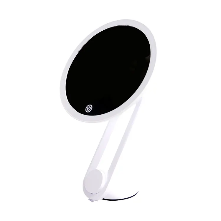led lights in 3 colors touch screen adjustable brightness usb charging ultra-thin lighted makeup mirror with lights