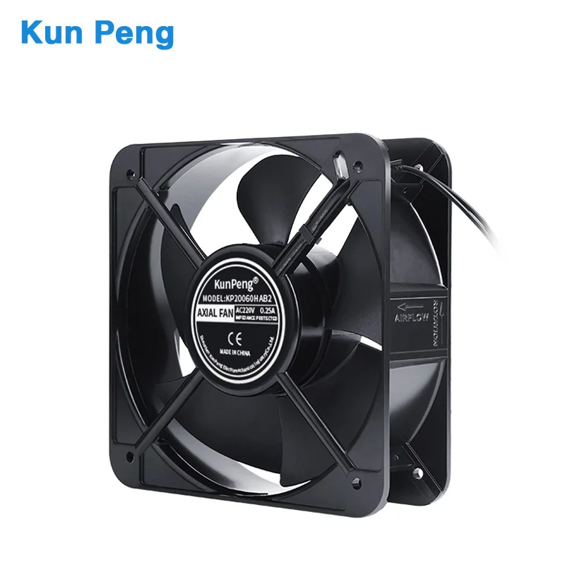 AC Axial Fan 20060 20CM  Industrial fan cabinet  cooling fan Welding Machine