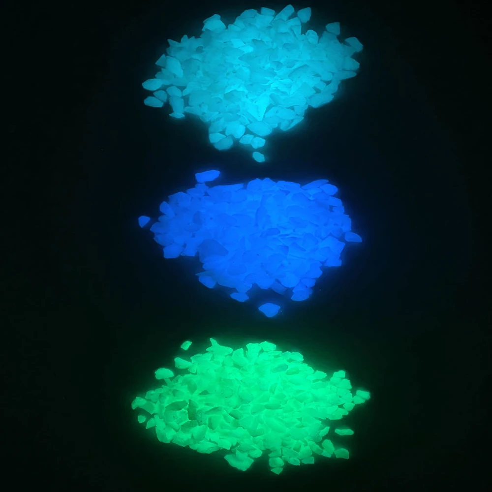 Luminous Fluorescent Stones  Glow In The Dark Pebbles Stone For  Walkways Aquarium Outdoor Garden Decoration