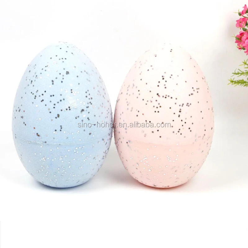 Colorful Popular Large plastic easter eggs