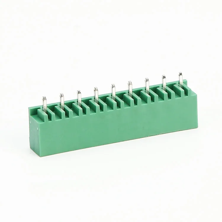 ZB2EDGV ZB2EDGR pitch 5.08 508 female and male euro style pcb mount plug in terminal blocks connector
