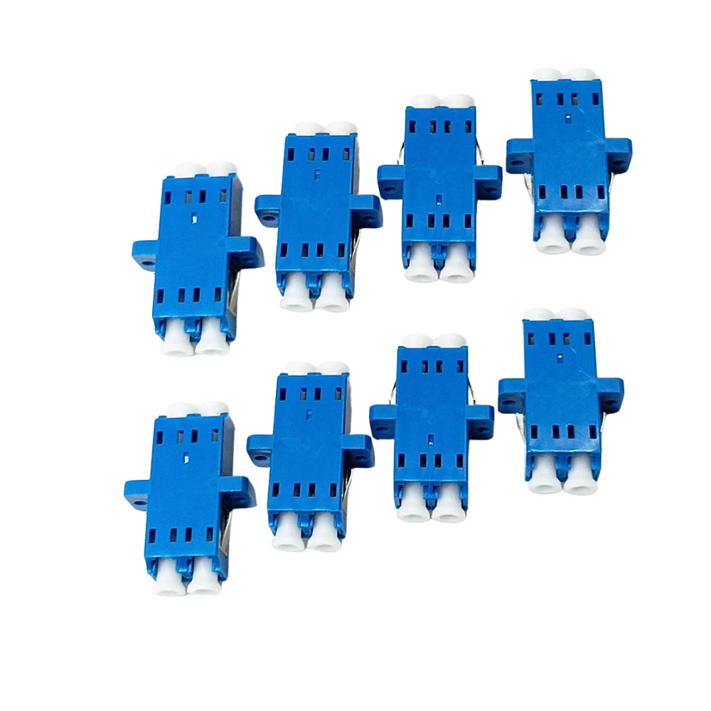 LC/UPC Multimode Fiber Optic Adapter Duplex LC Connector for Equipment Adaptor Connector Hybrid Adaptor