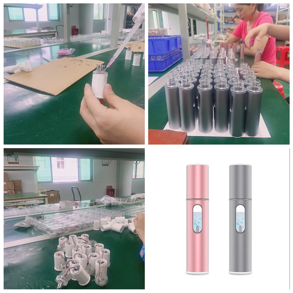 mini portable O3 sterilize dissolved ozone  generate hypochlorous acid ozone generator spray bottle