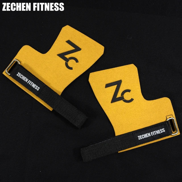 Suede microfiber leather gymnastics buckle grips hand palm protector best gymnastics grips