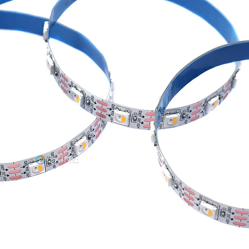 Светодиодные ленты Ws2812b Ws2812 Ws2815 Smart Rgbic Rgbw для автомобильного телевизора 5 м 10 в 12 В 24 Smd