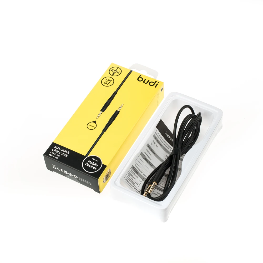 
direct manufacturers flexible aux cable 3.5 mm jack male to male for speaker/earphone/microphone/computer/mp3/mp4 