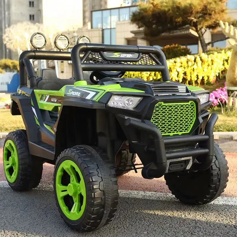 New Promotional On Sale 12V7ah  Battery Operated Two Seats Plastic/EVA tire Kids Electric Off Road  Car