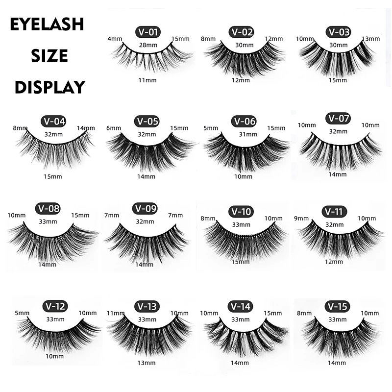Cheap price 3d silk eyelash private lashes with brushes faux mink silk eyelashes  individual lashes premium korean silk eyelash