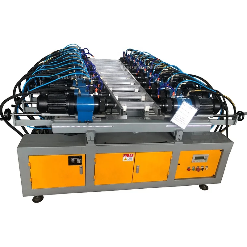 Industrial Climbing Straight Wall Ladder Making Machine with tube riveting