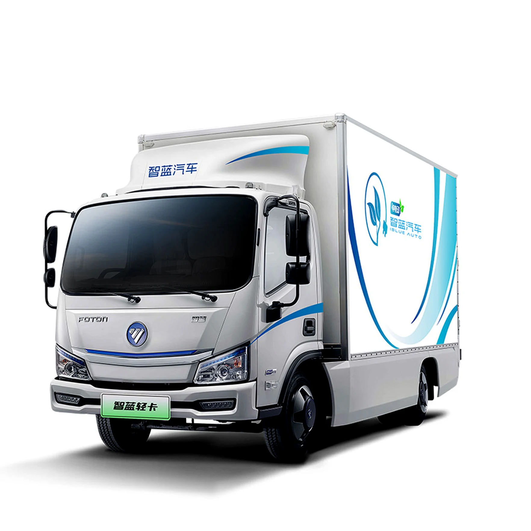 Foton new energy vehicles mini electric 4 wheeler  electric vans and trucks small cargo trucks