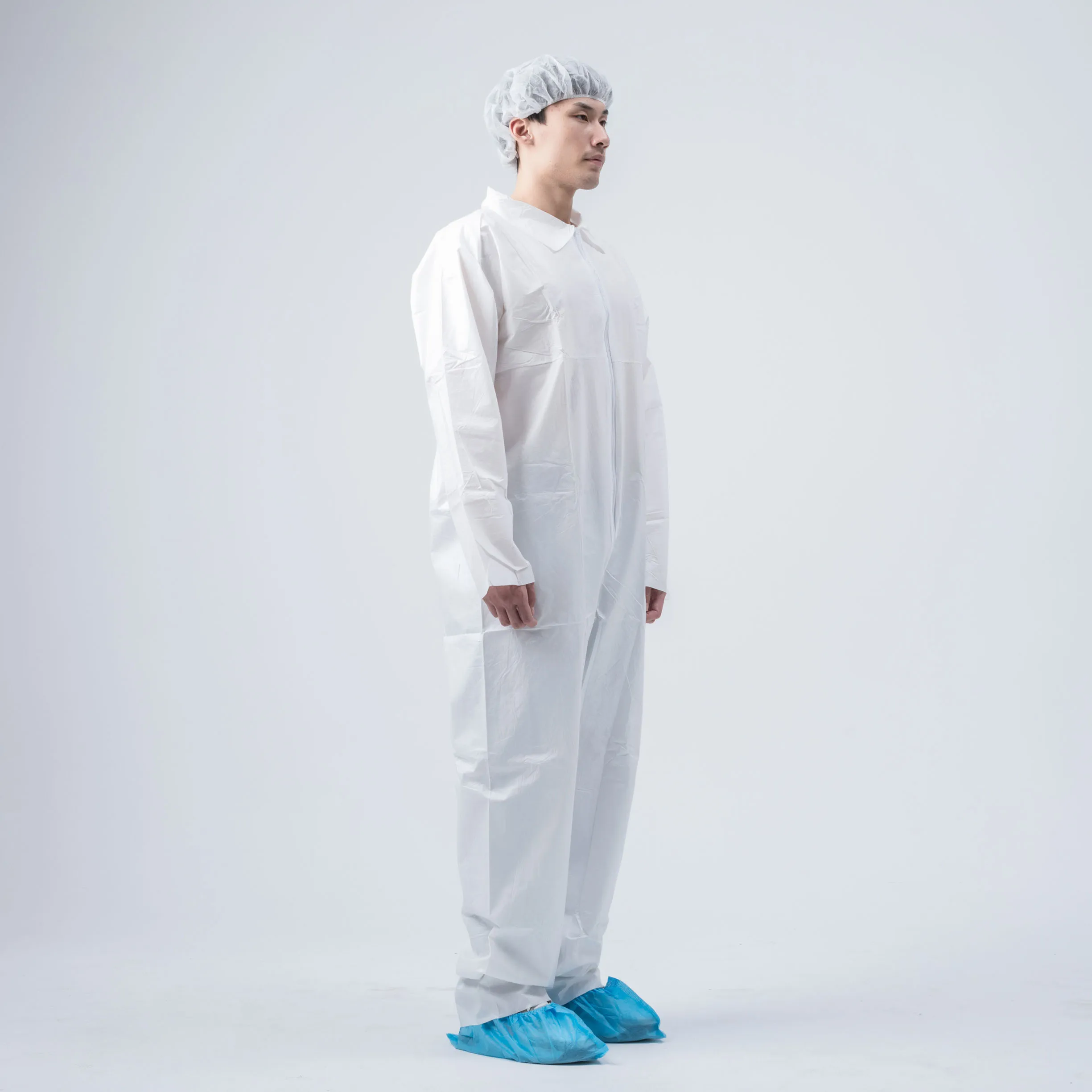 JM Factory Customizable Wholesale High Quality disposable lab coat labor protection protective coverall suit