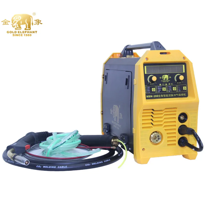 NBM-280 270 ампер инвертор импульсный mig mma сварщики 0,8 мм 1,2 мм стержень с сварочным пистолетом