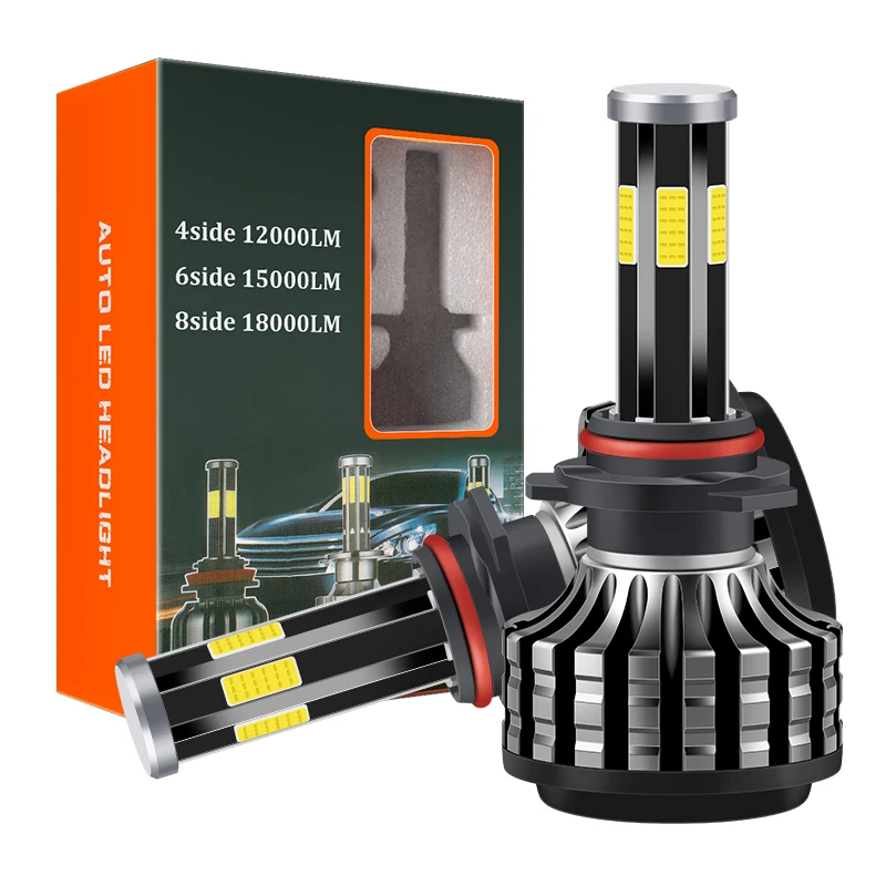 x6s Led car Headlight car  Bulb  Cob  H1 H4 H7 H11 9005 9006 Led Lighting Bulb Led Car Headlight