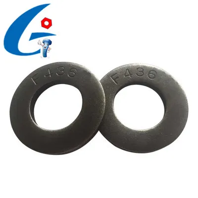 
China supplier Carbon steel black oxide F436 flat washer 
