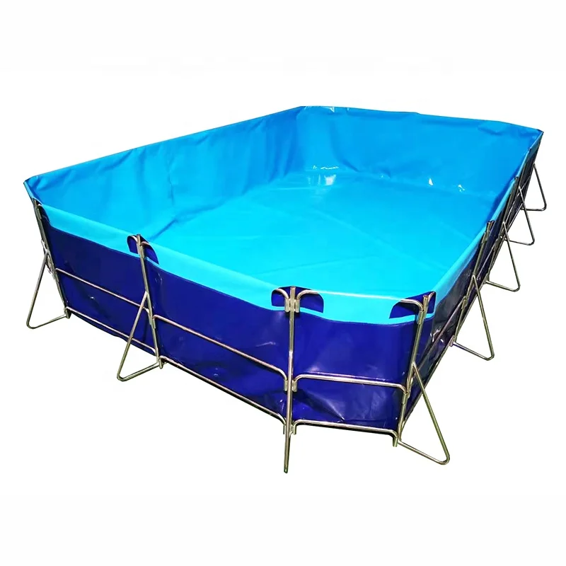 WLZ холст Тилапия аквакультуры Крытый брезент biofloc 10000 литров ПВХ Аквариум