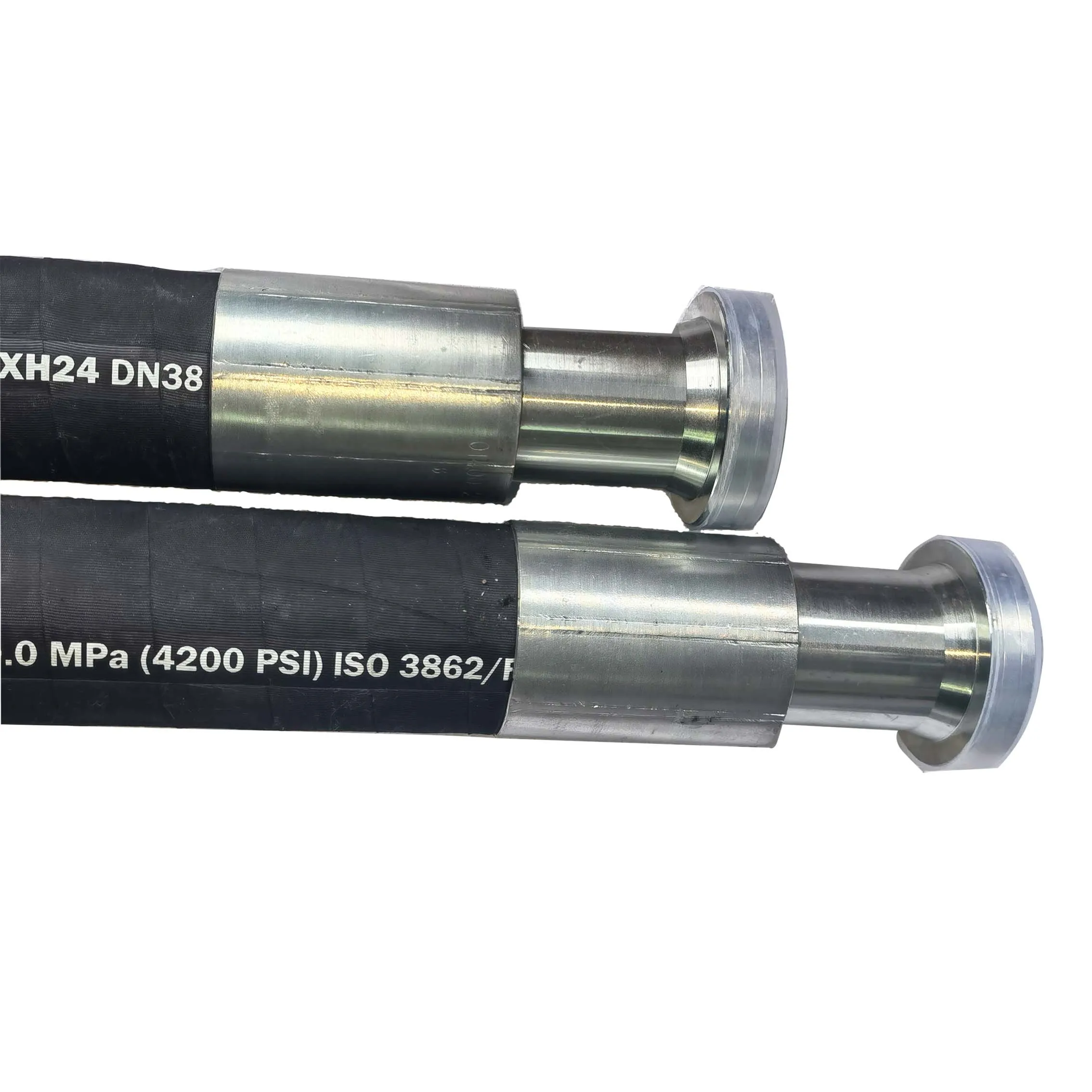 concrete pump black hydraulic rubber hose