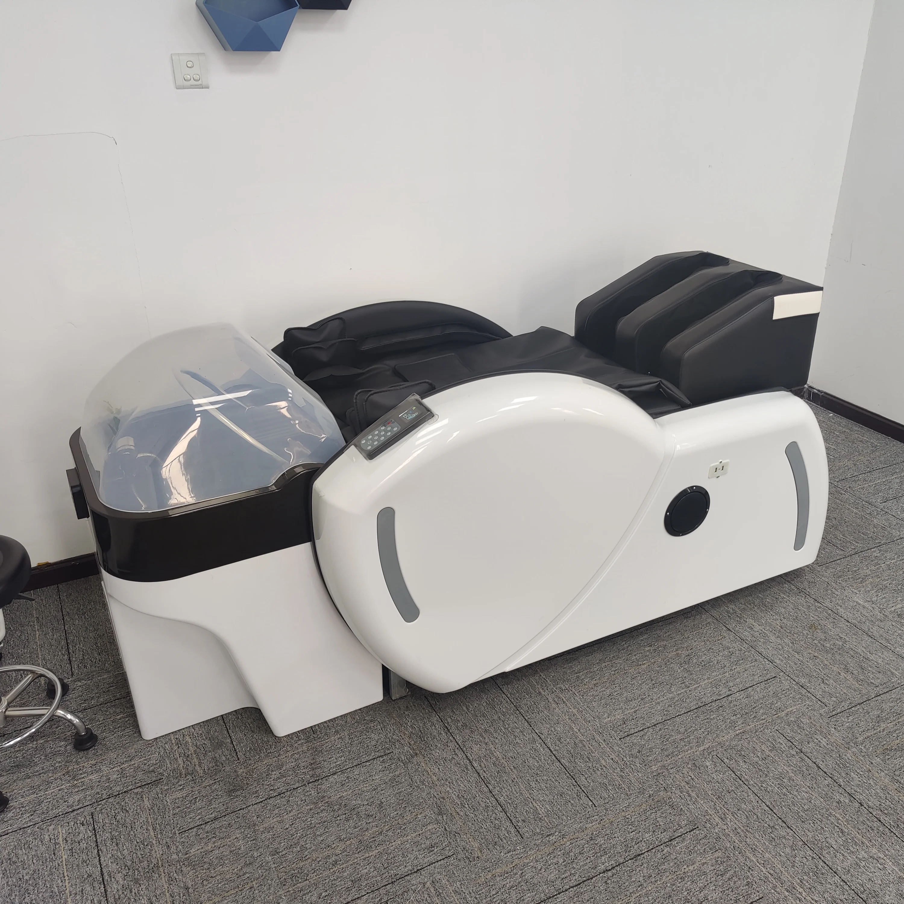 Best 3D Shampoo Massage Chair/Hair Salon Washing Massage Bed for salon