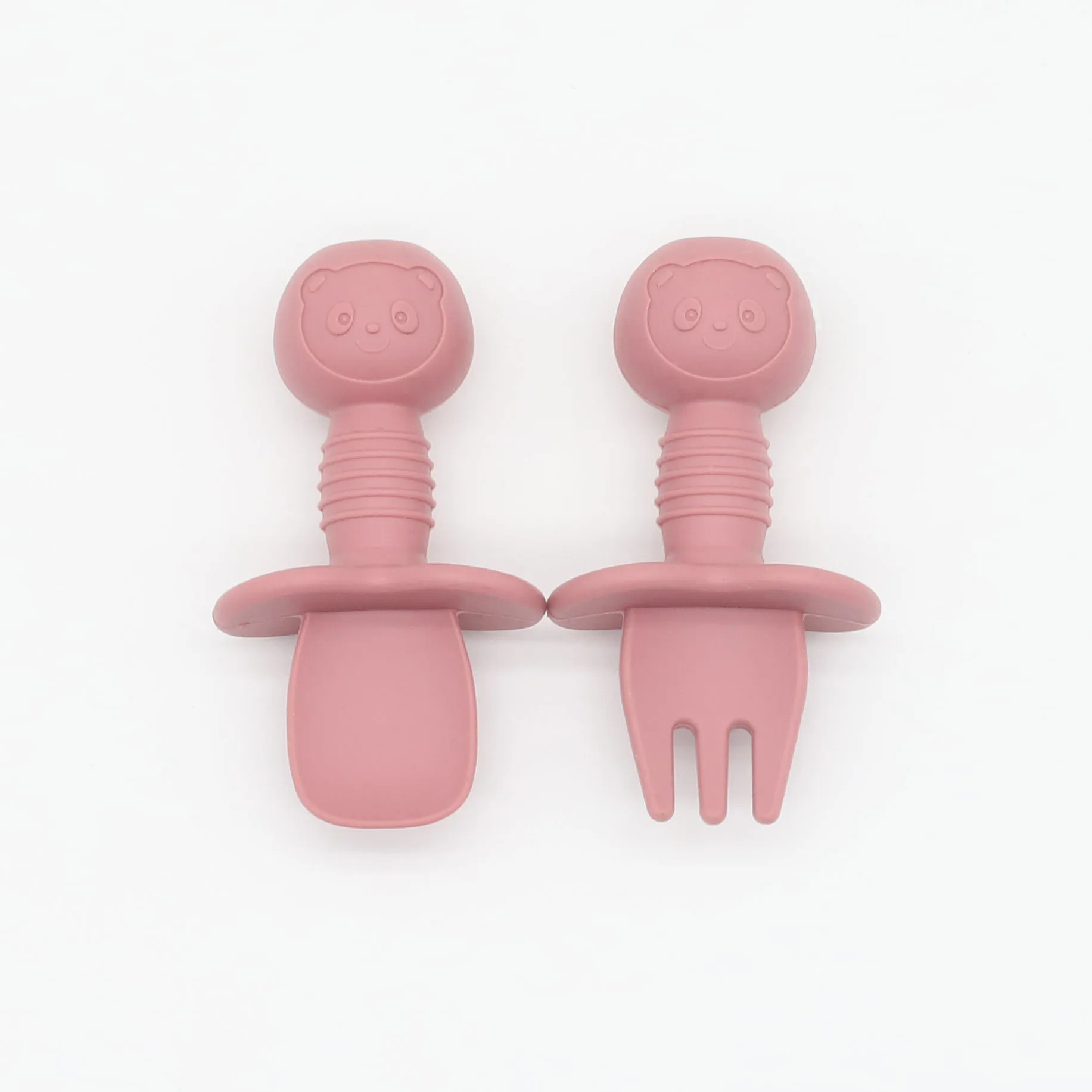 Bpa Free Eco-Friendly Wholesale Custom Baby Supplies Silicone Baby Feeding Set Newborn Gift Baby Plate Set Silicone Feeding Set