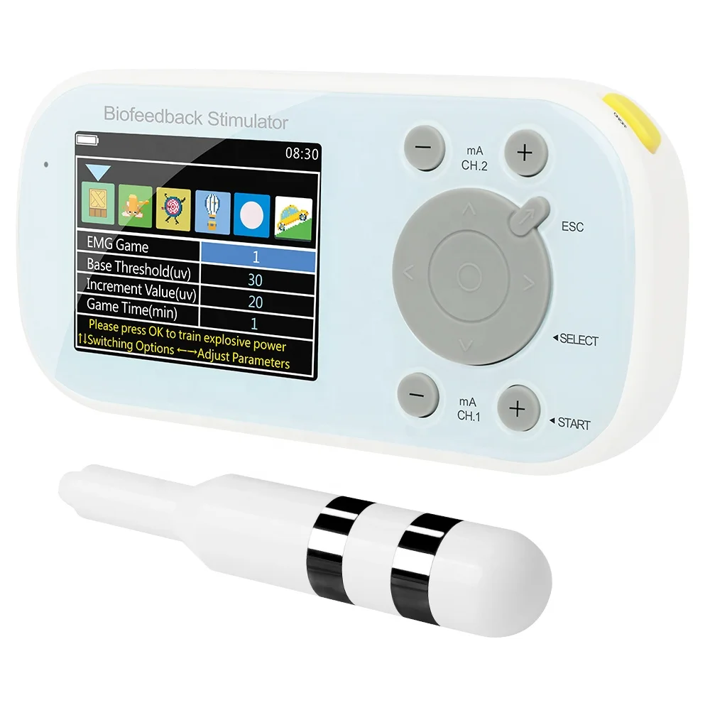 Biofeedback Nerve and Muscle Stimulator EMG ETS STIM Biofeedback CE ISO13485 Kegel Exercise Toner Relieve Pelvic Floor Pain