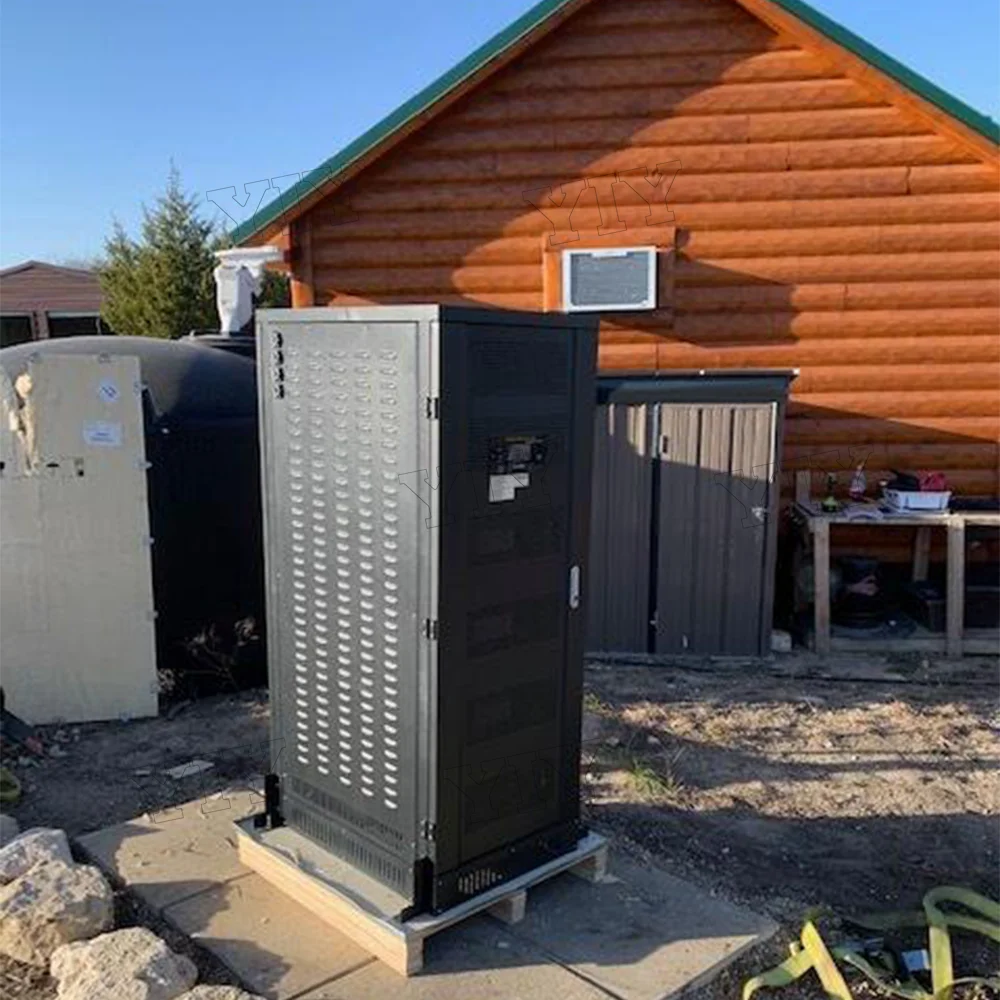 50kwh LiFePO4 Lithium ion Battery 48V 1000Ah for Off Grid UPS Solar Power System All in One Cabinet Type Battery Pack